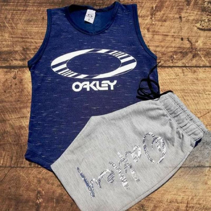 Conjunto oakley infantil store masculino