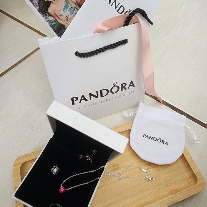 Conjunto Pandora Original com Todas As Caixas e Embalagem Completa