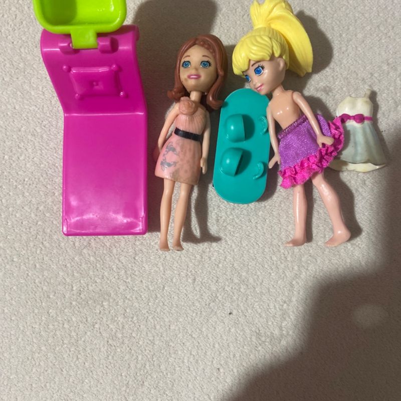 Preços baixos em Polly Pocket conjuntos de brinquedos Antigos e