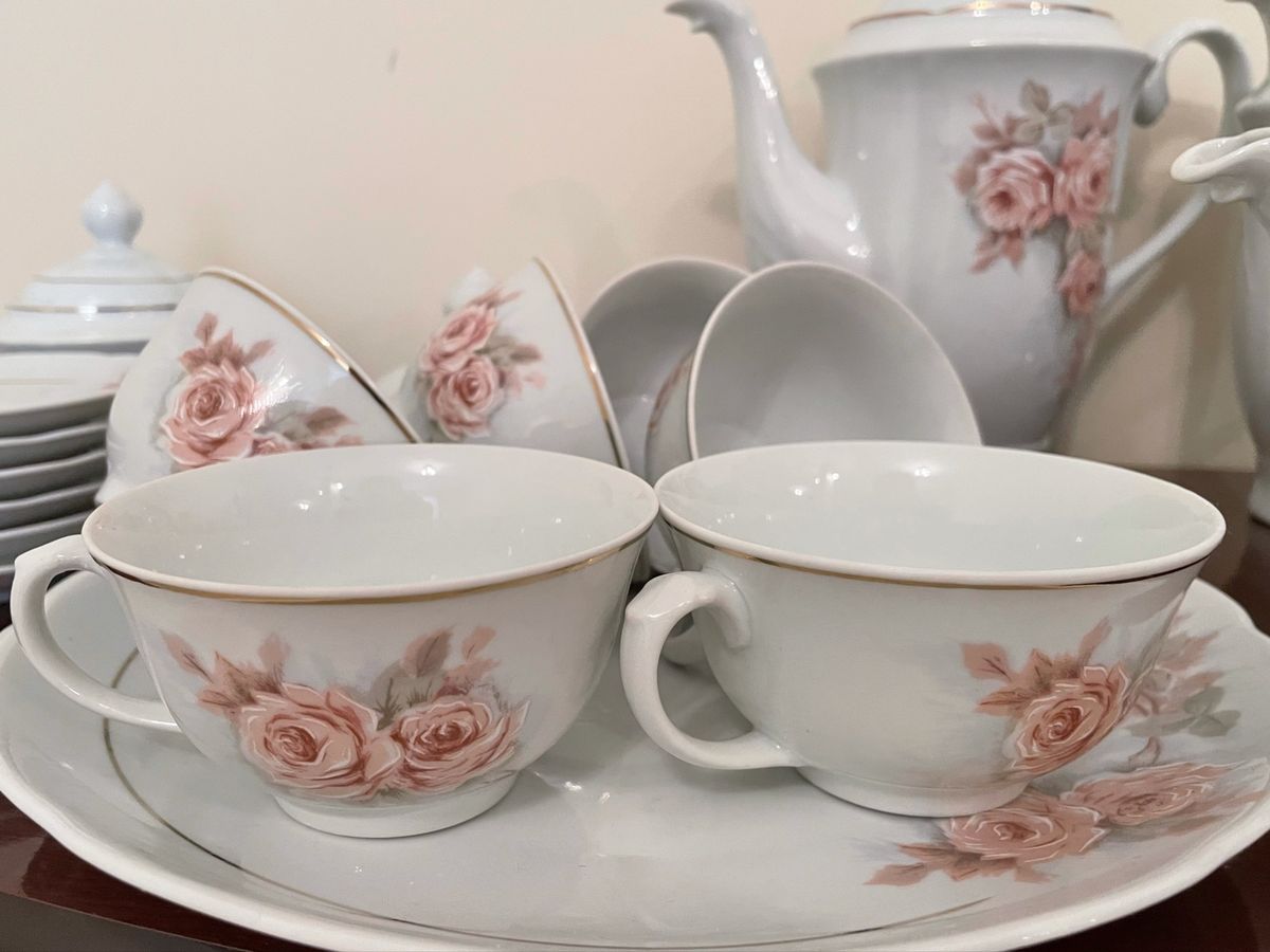 Conjunto Porcelana Real Anos 80 Móvel De Antiquário Usado 52063712 Enjoei 5990