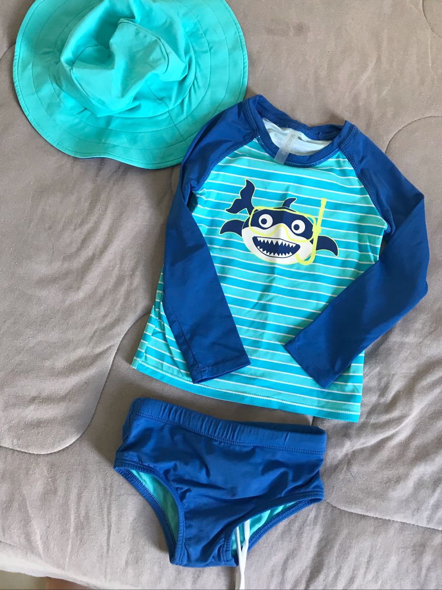 roupa praia bebe