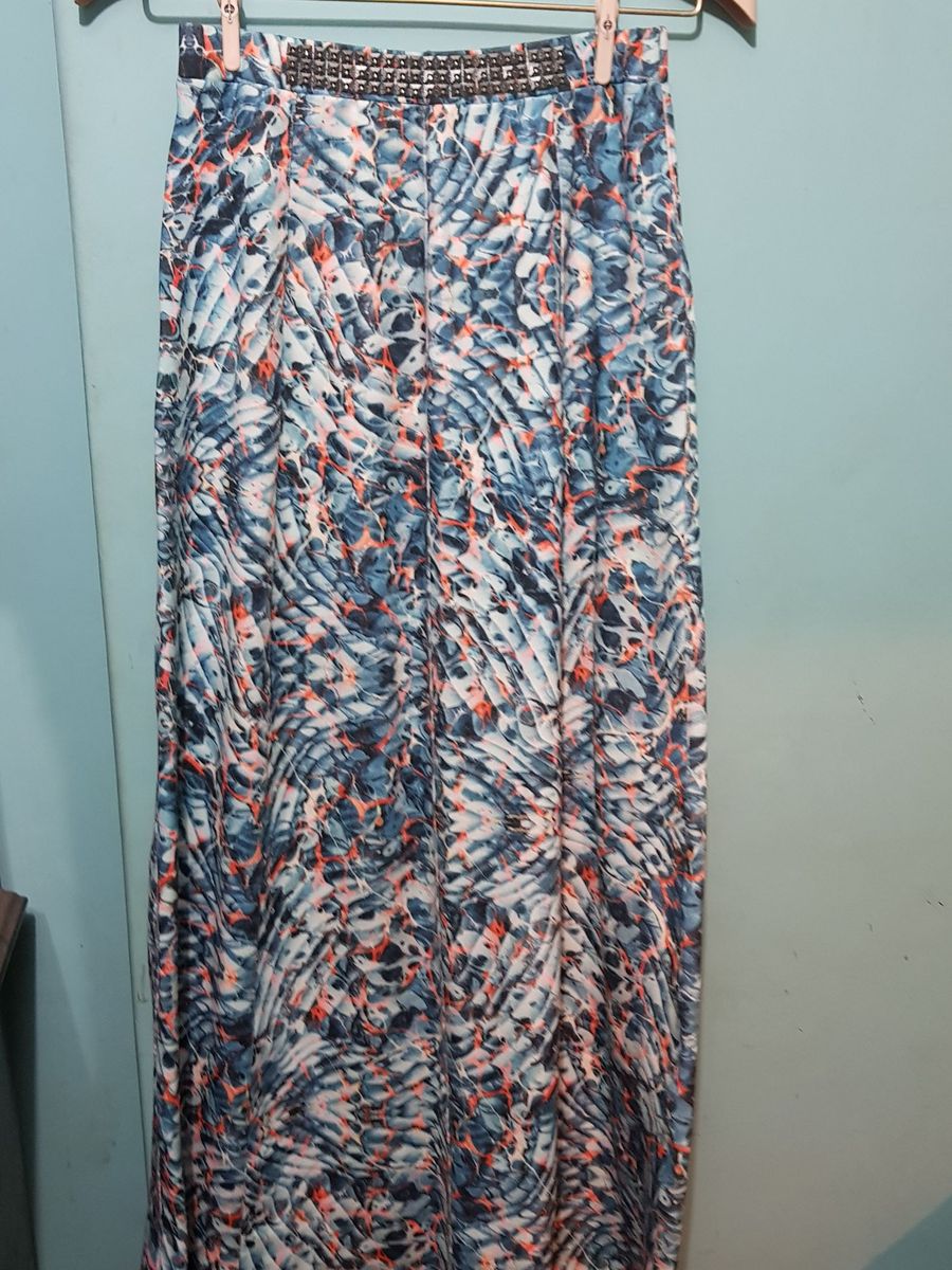 conjunto saia longa e cropped xpto - saias xpto