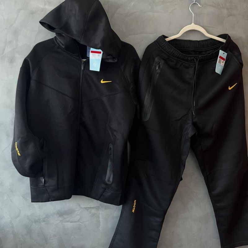 Conjunto Tech Fleece Nocta Preto | Nike Nunca Usado 130559156 | enjoei