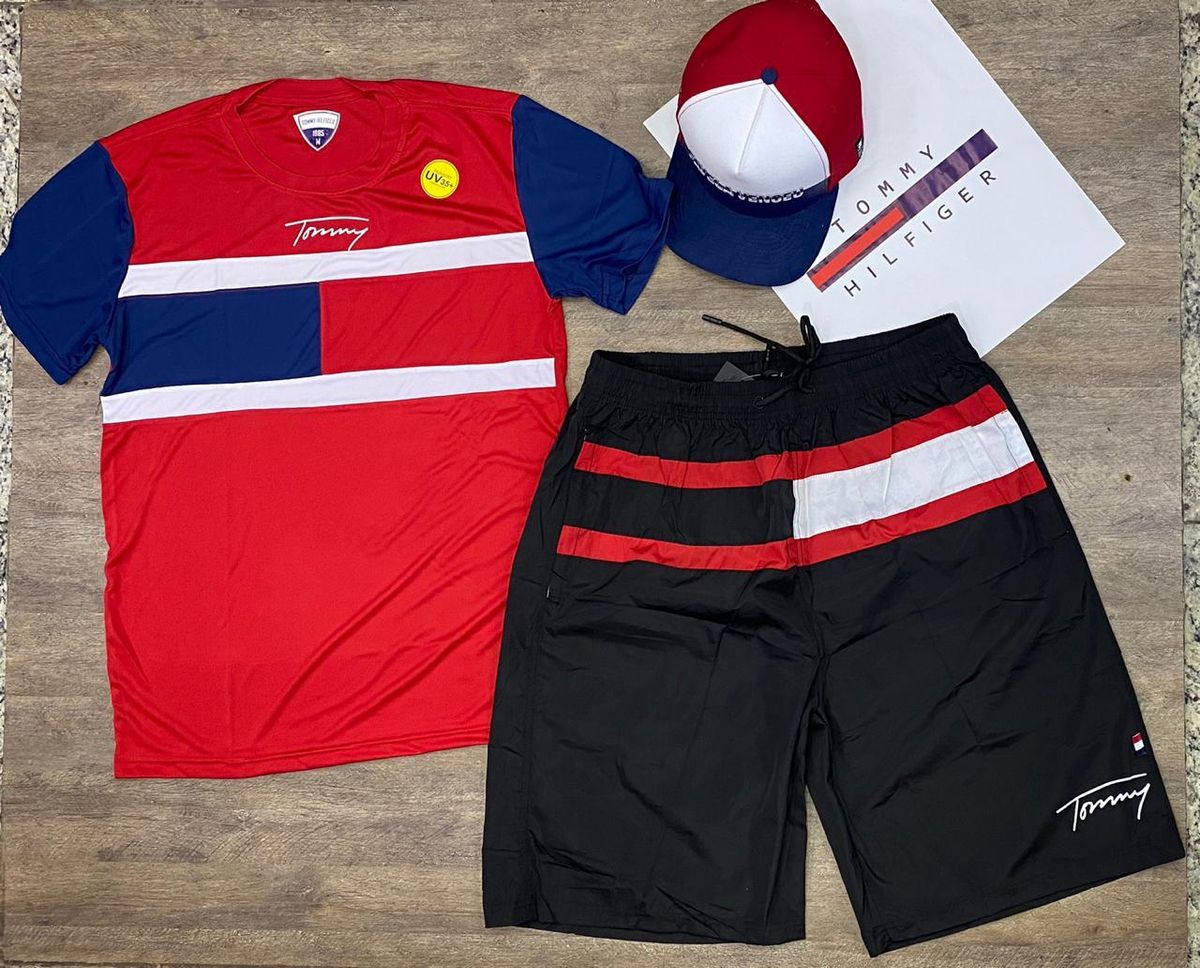conjunto da tommy hilfiger masculino