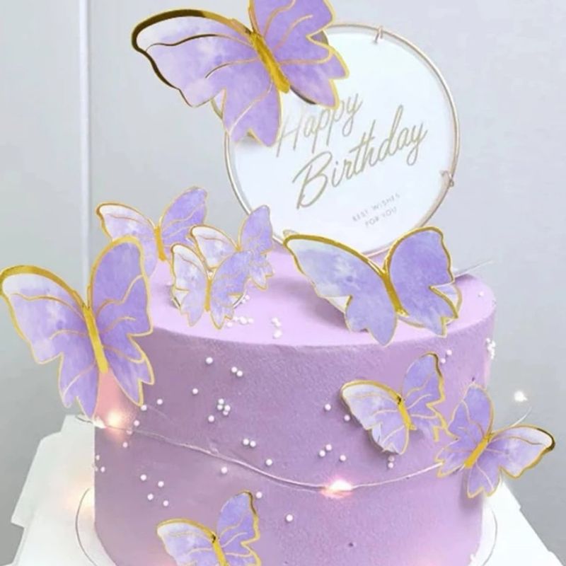 Bolo Decorado Borboleta