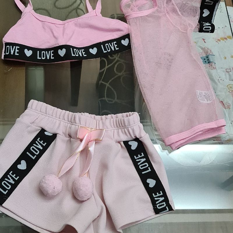 Conjunto de hot sale roupa love