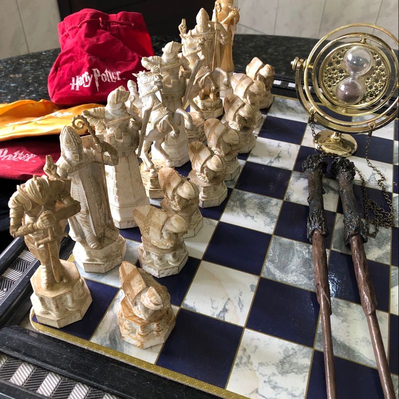 conjunto xadrez harry potter - Compre conjunto xadrez harry potter