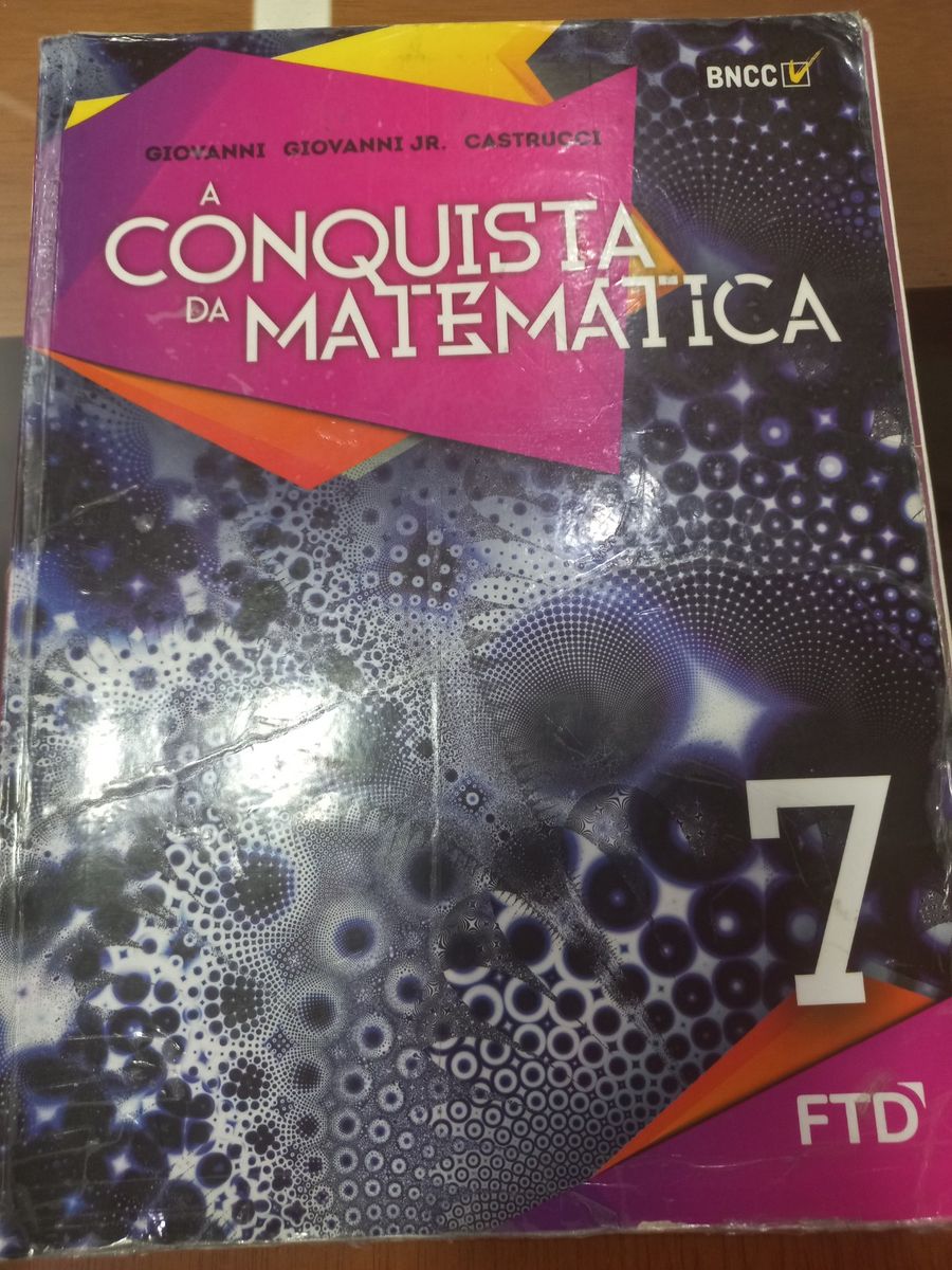 Conquista da Matemática 7 Ano | Livro Ftd Usado 95072088 | enjoei