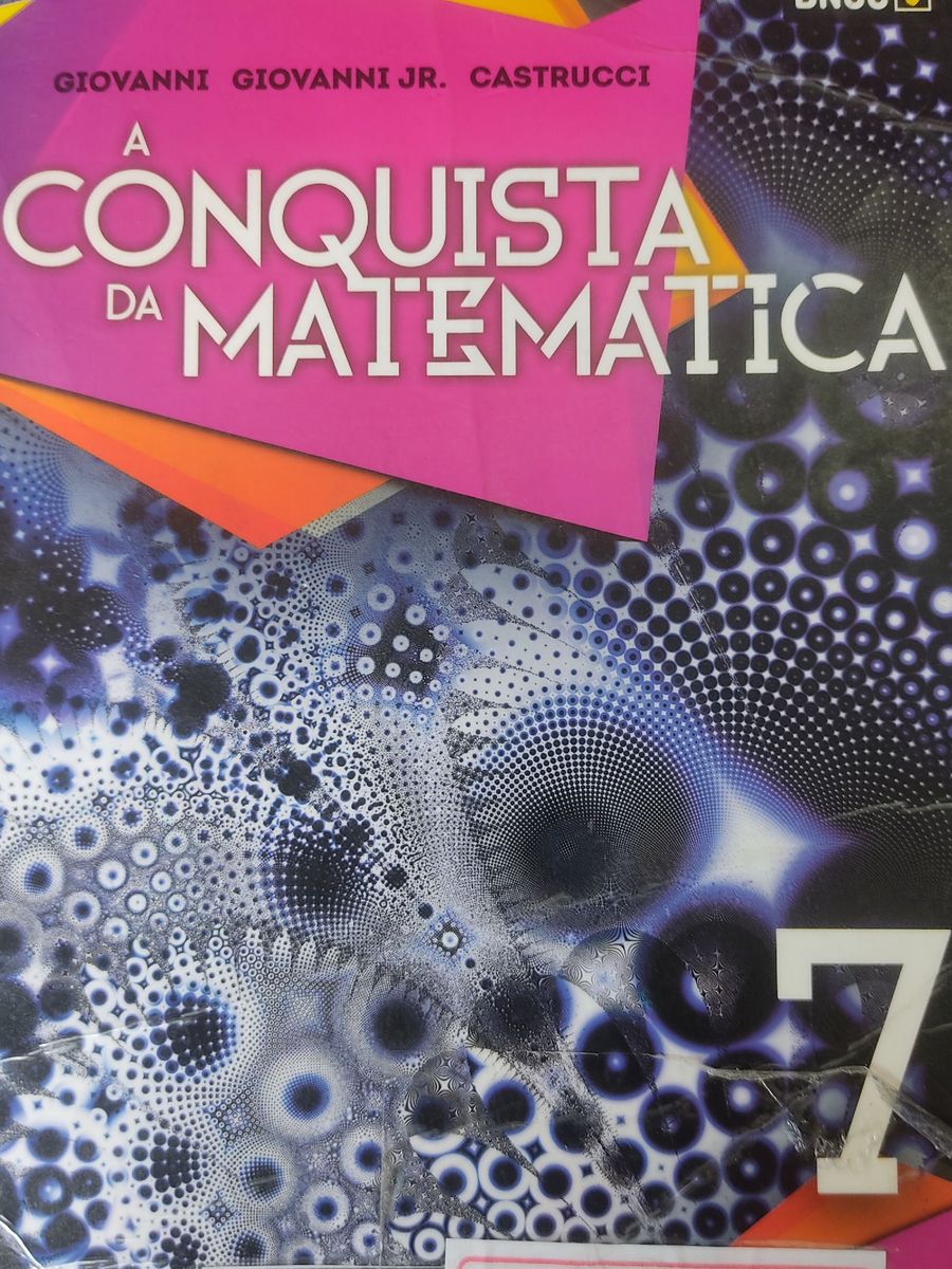 Conquista Da Matemática 7 Ano | Livro Ftd Usado 64818068 | Enjoei