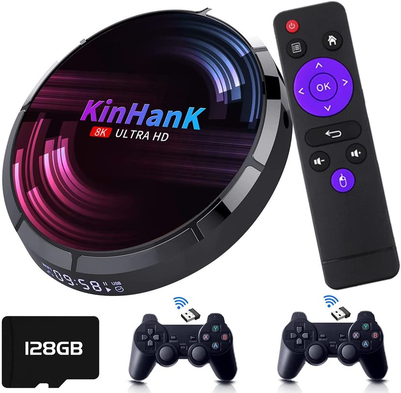 Console Kinhank Super Console X Max 128gb Standard Cor Preto | Console ...