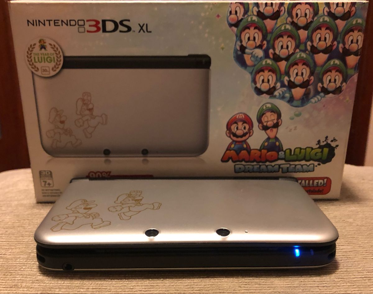 3ds xl mario and luigi dream team