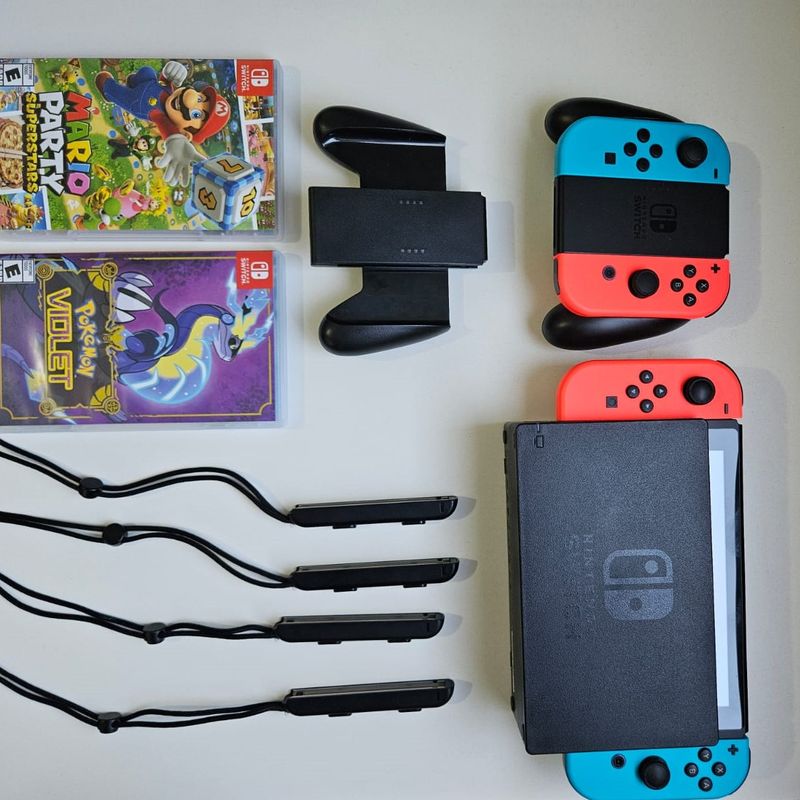 Console Nintendo Switch Neon/Vermelho Neon 
