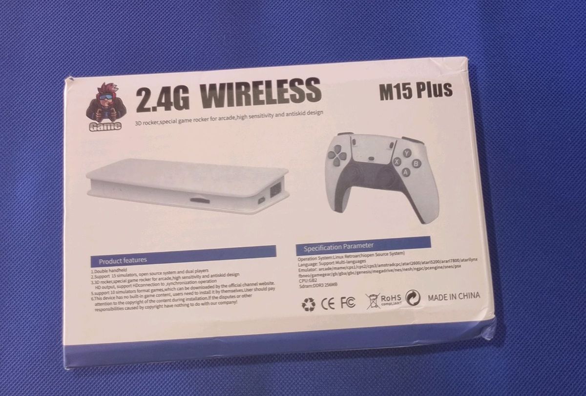 Console Retro M15 Plus 4k Wireless | Console de Videogame M15 Plus ...