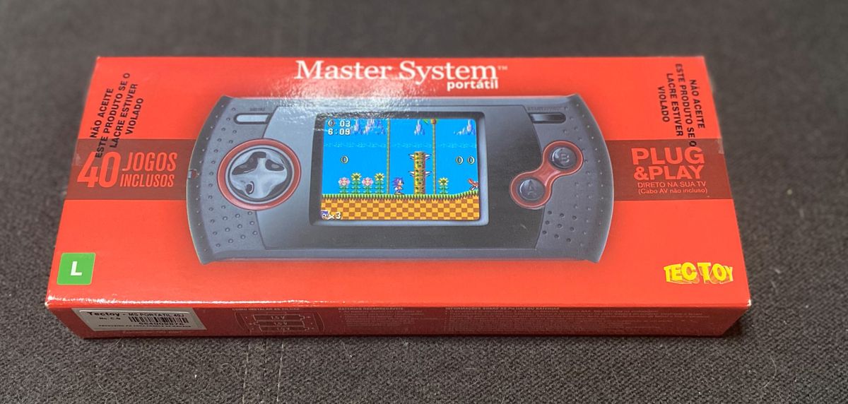 Console Tectoy Sega Master System Portátil Console de Videogame
