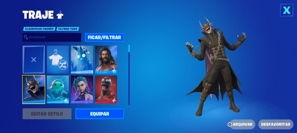 Fortnite > CONTA FORTNITE (FULL ACESSO) MUITAS SKINS CONTA EXTREMAMENTE RARA