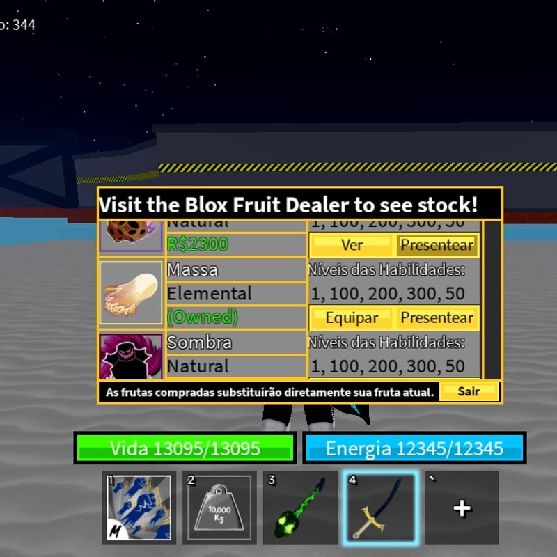 Conta de Blox Fruit!, Jogo de Videogame Roblox Nunca Usado 87163704