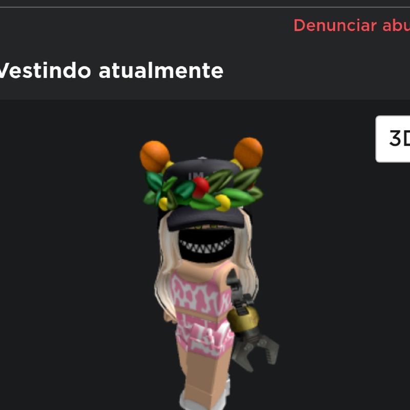 Vendo Conta Feminina do Roblox  Item Infantil Roblox Usado