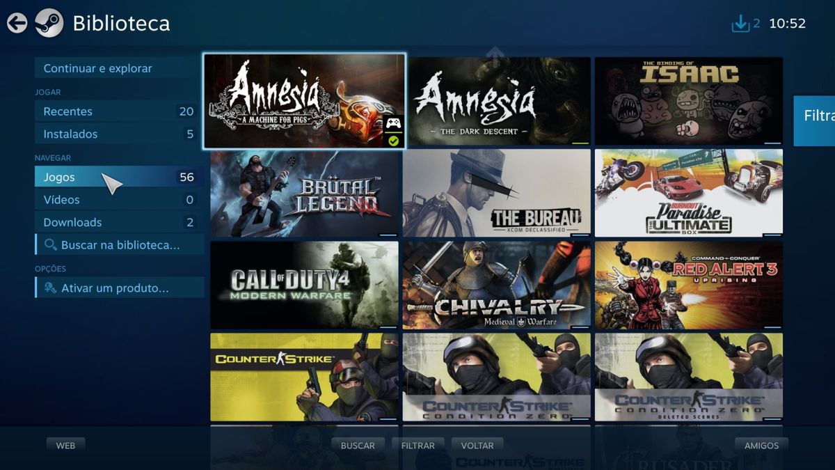 Steam > Conta Steam com os Melhores Jogos