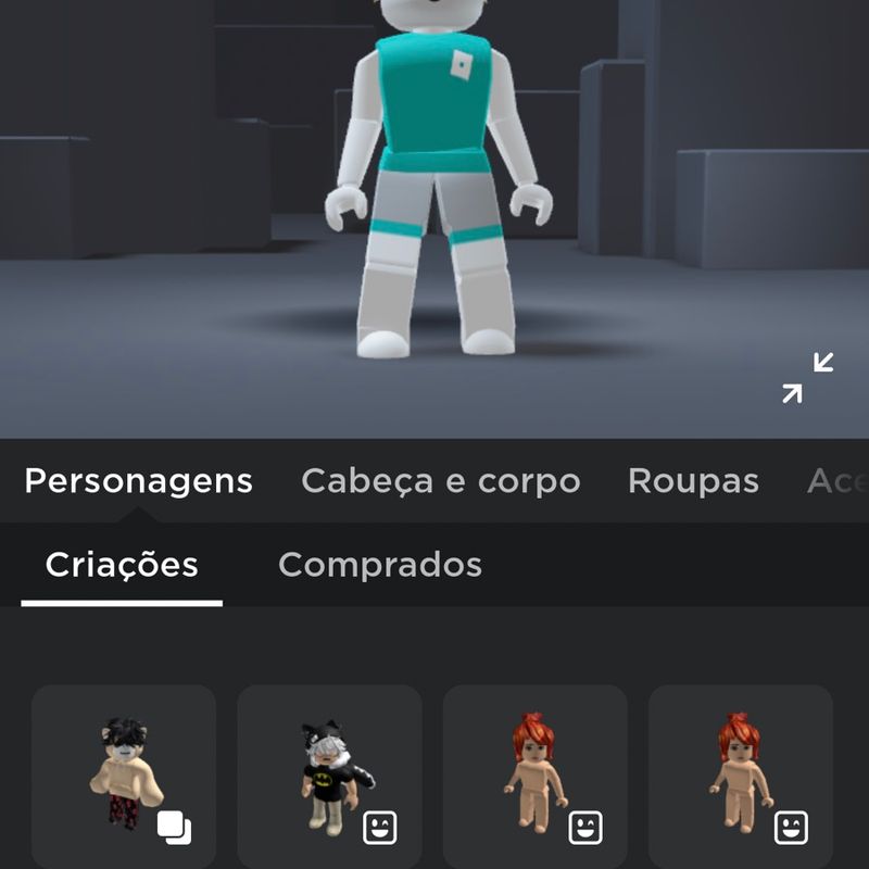 Skin principal versão masculina, •, Roblox