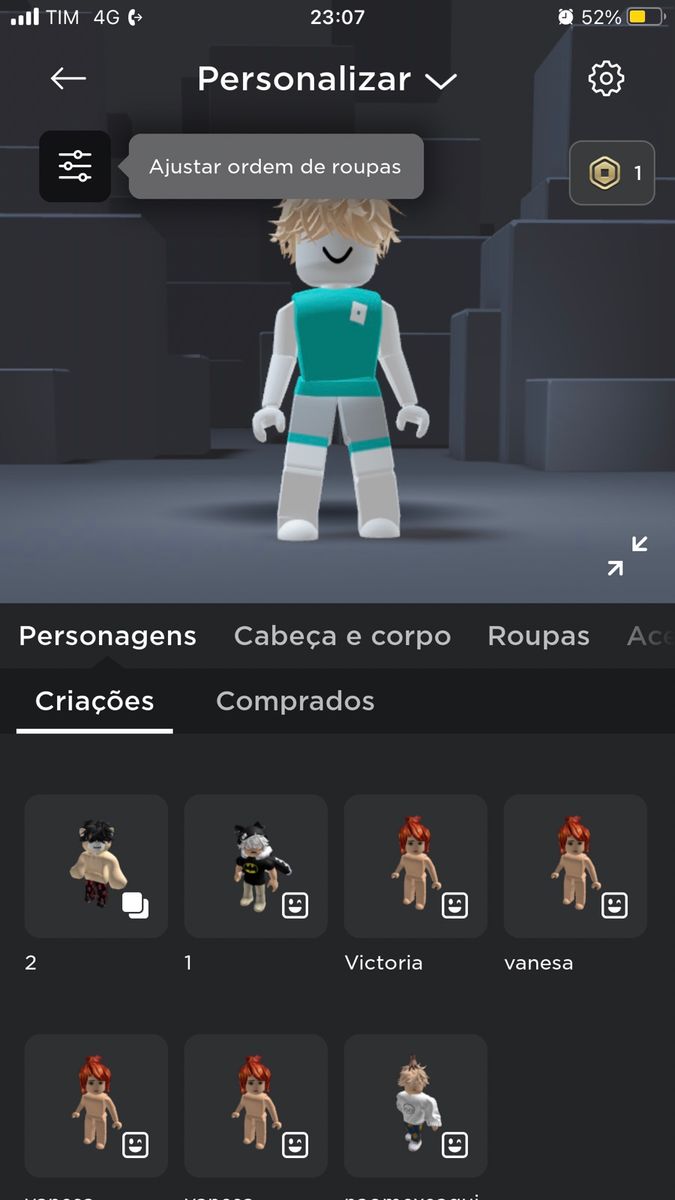 Conta Do Roblox Com Roupas Masculinas - Jogos (Mídia Digital) - DFG
