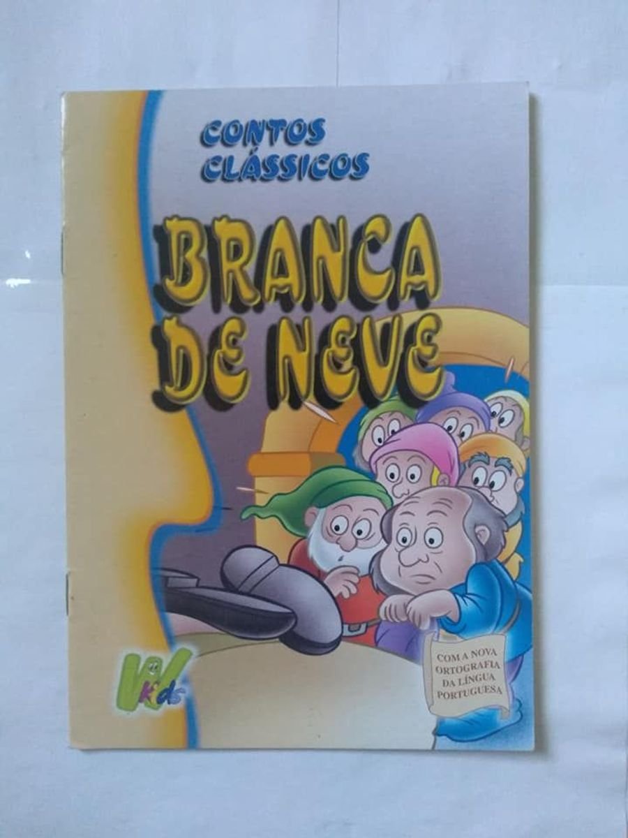 Livro Contos Clássicos Branca De Neve E Os Sete Anões Magic Kids