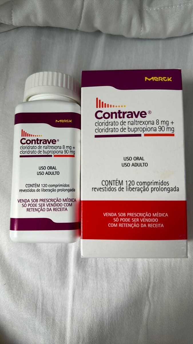 Contrave 120 Cápsulas + Contrave 104 Cápsulas | Cacareco Merck Nunca ...