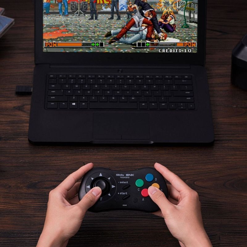 Controle Neo Geo sem fio 8Bitdo - Bitzz - Loja de eletrônicos para