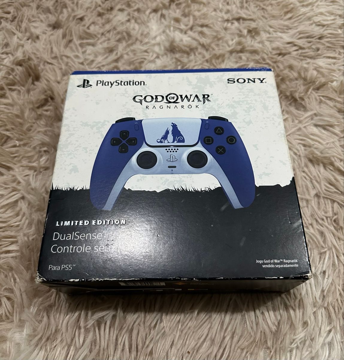 Controle Dualsense Ps5 - Edição Limitada God Of War Ragnarok ...