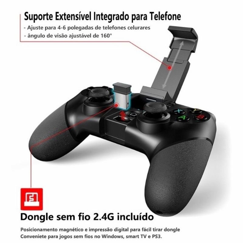 Controle para Jogar No Celular | Acessório p/ Videogame Ipega Nunca Usado  67106400 | enjoei