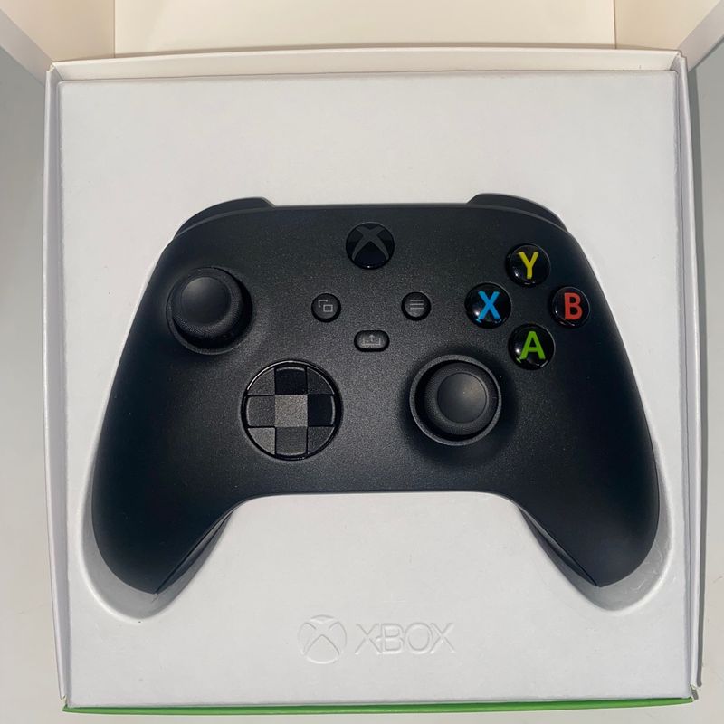 Controle joystick sem fio Microsoft Xbox Xbox Series X, S Controller + USB-C  cable carbon black