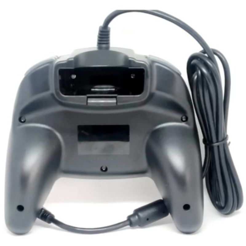 Controle Nintendo 64 Usb Com Fio Para Pc Mac Raspyberry Cinza em