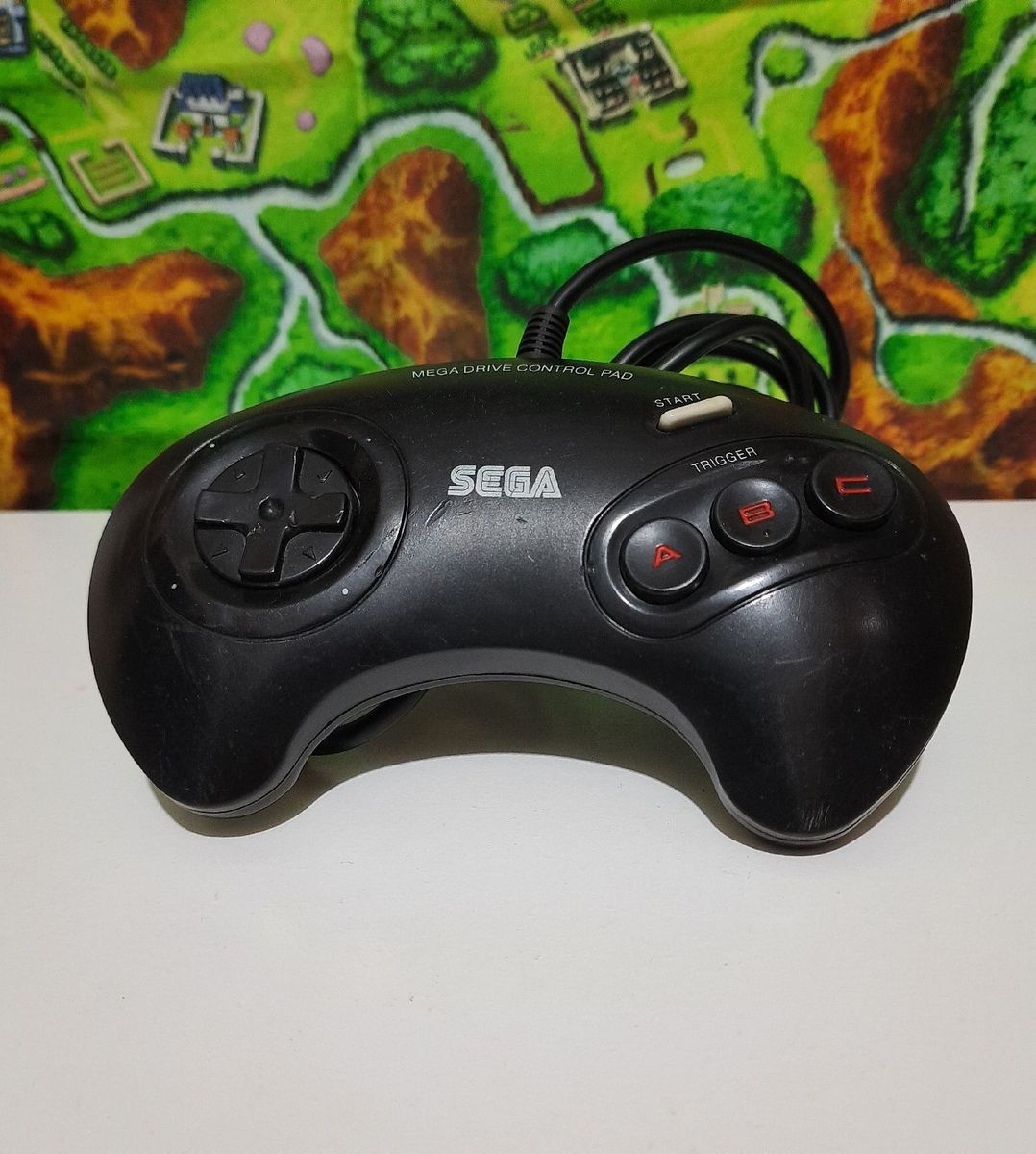 Controle original sega mega drive tectoy acess rio p videogame