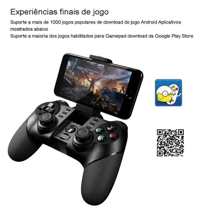 Controle para Jogar No Celular | Acessório p/ Videogame Ipega Nunca Usado  67106400 | enjoei