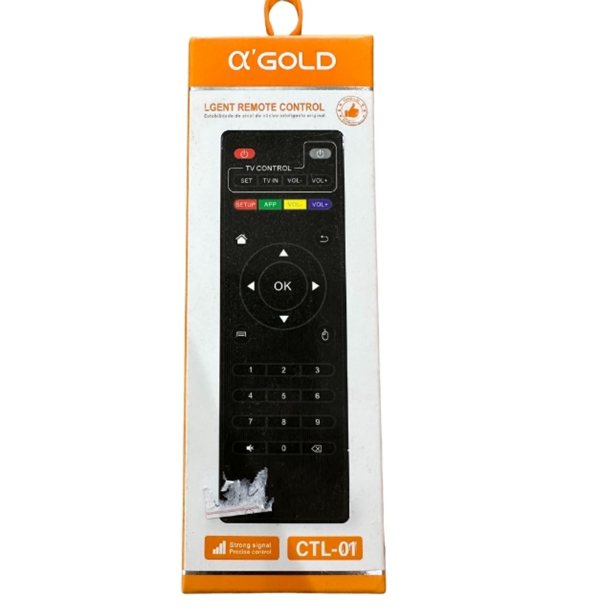 Controle Remoto Universal Agold Ctl01 para Tv Box e Tvs Lcd/led | Item ...