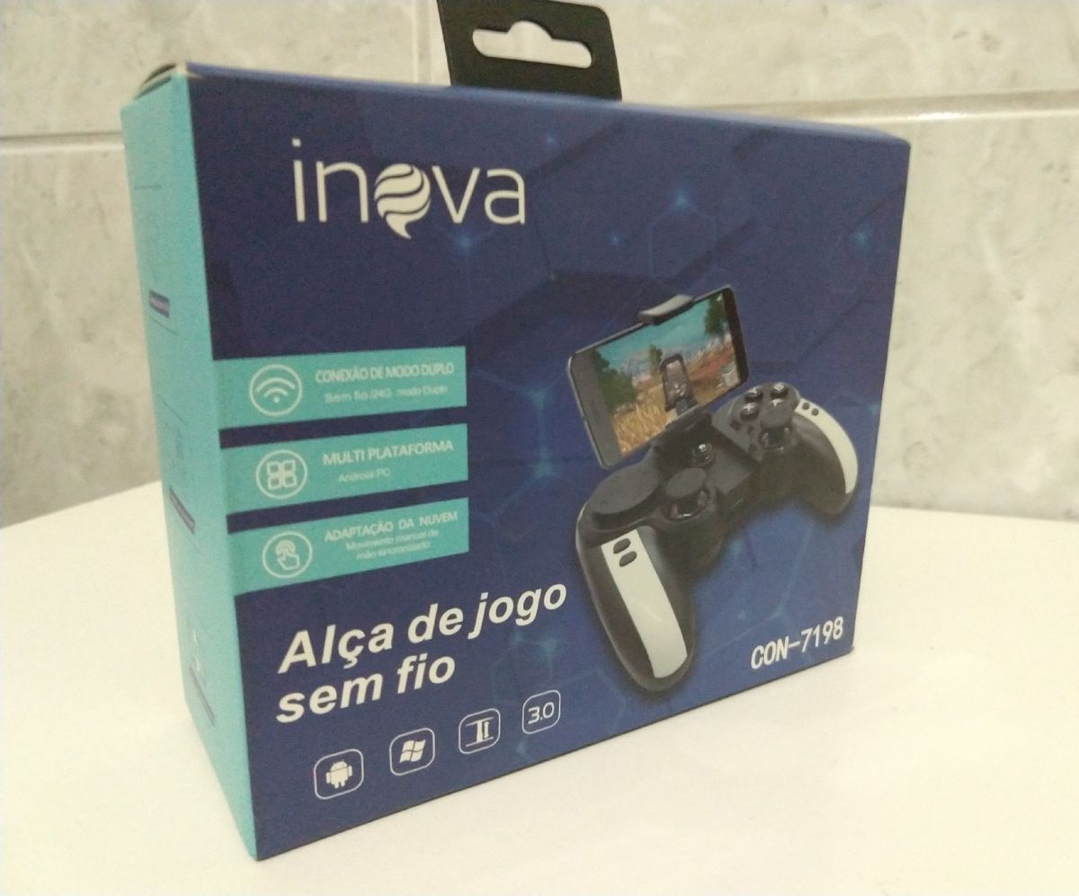 controle via bluetooth para android e pc - acessórios inova