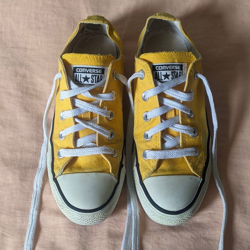 All star amarelo hot sale 34