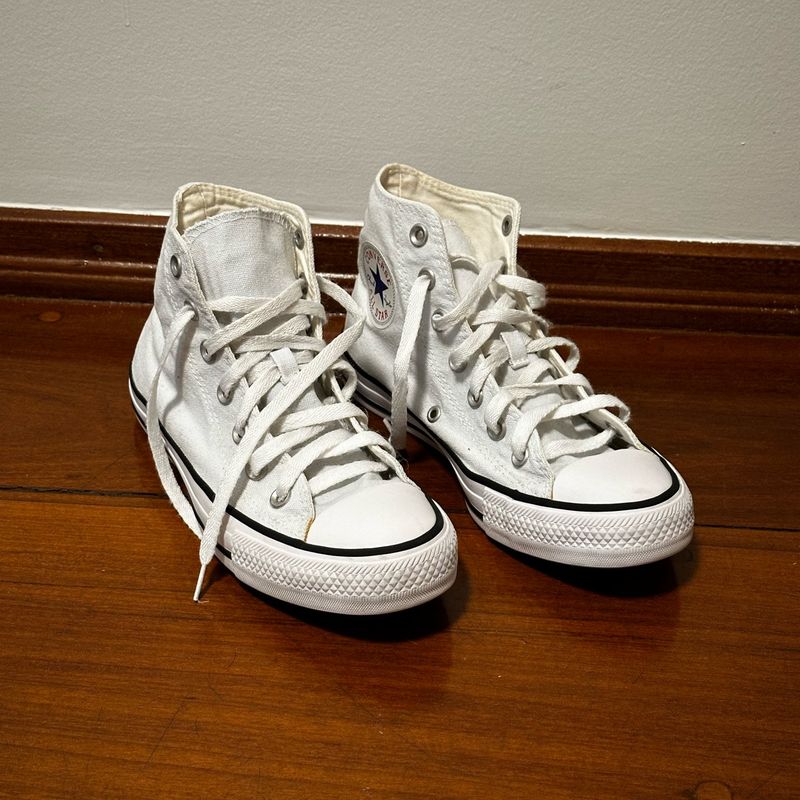 Converse All Star Gelo Cano Alto 35 Converse Usado 97986157 enjoei