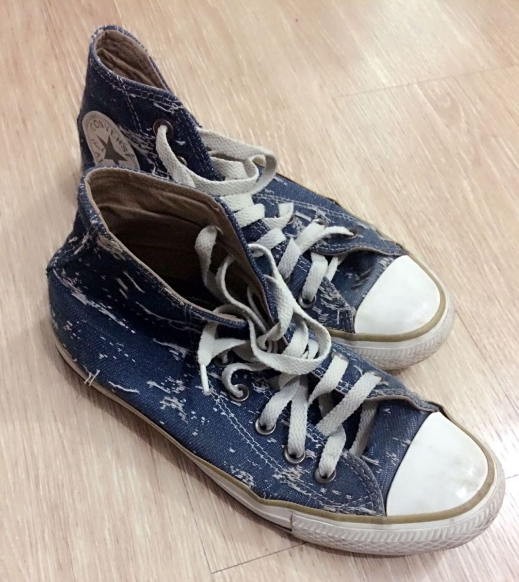 tenis all star jeans