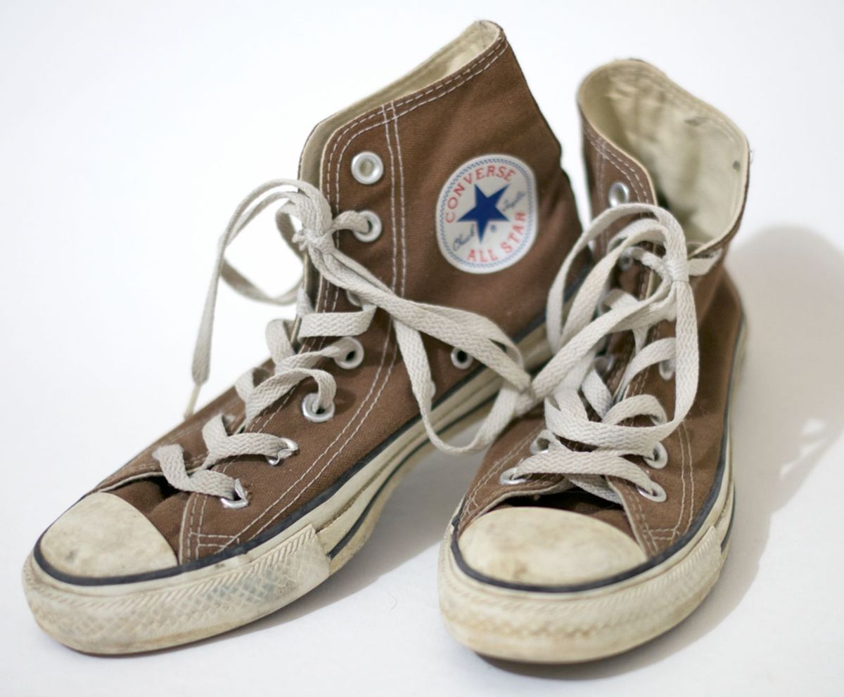 all star converse marrom