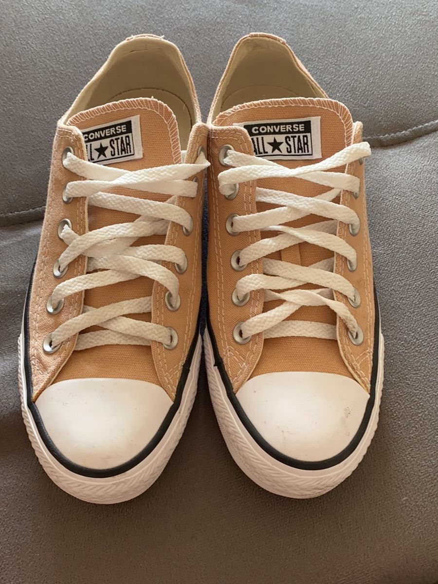 Converse All Star Nude Tênis Feminino Converse Usado enjoei