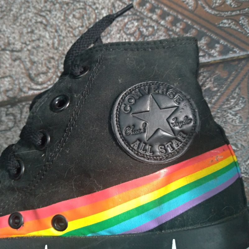 Tenis converse pink discount floyd