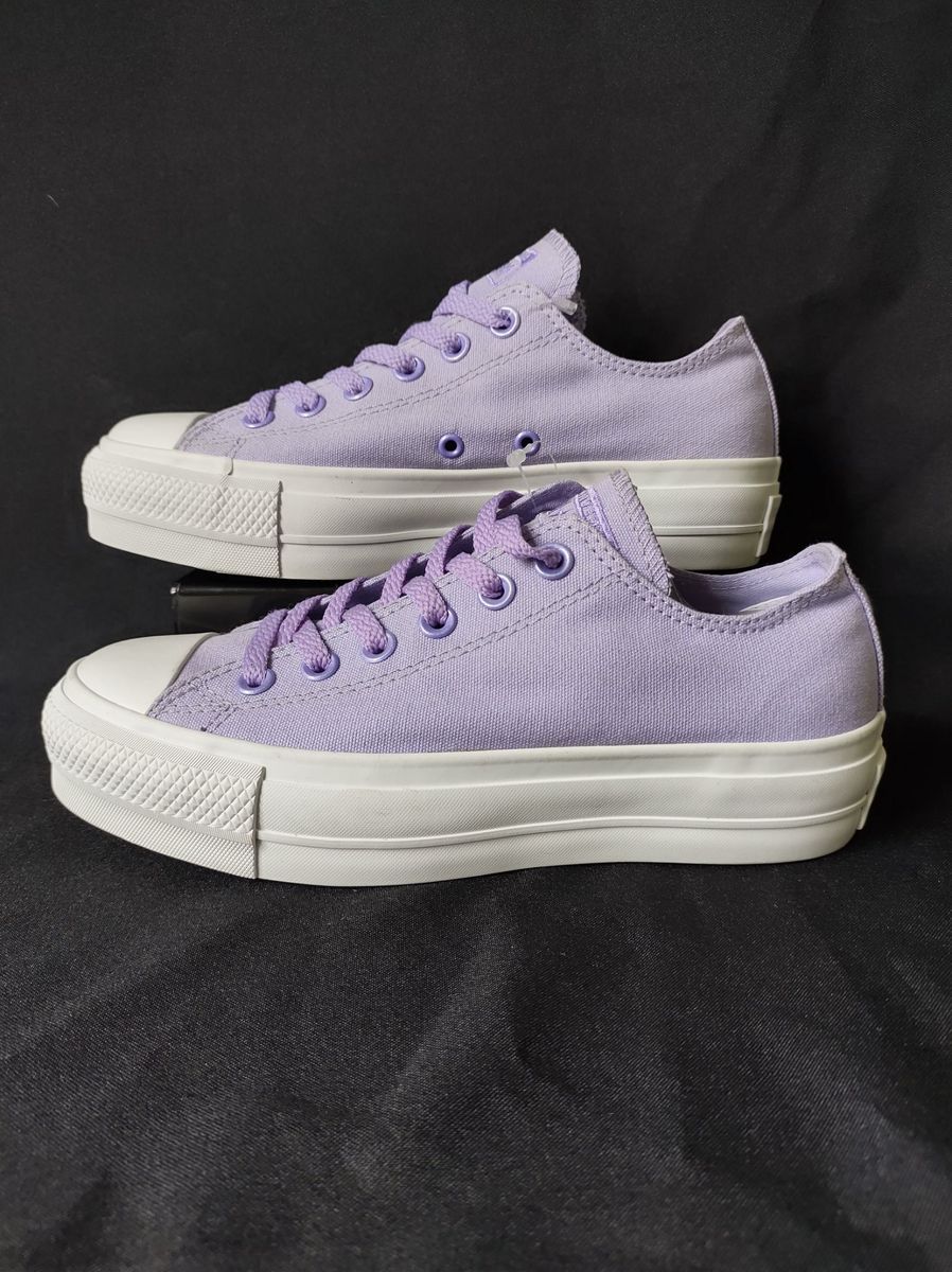 converse all star lilas