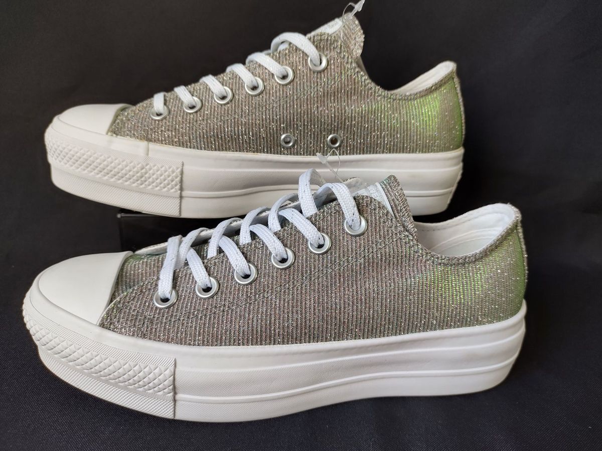 all star plataforma prata