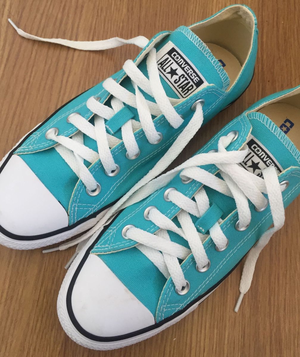 converse all star verde agua
