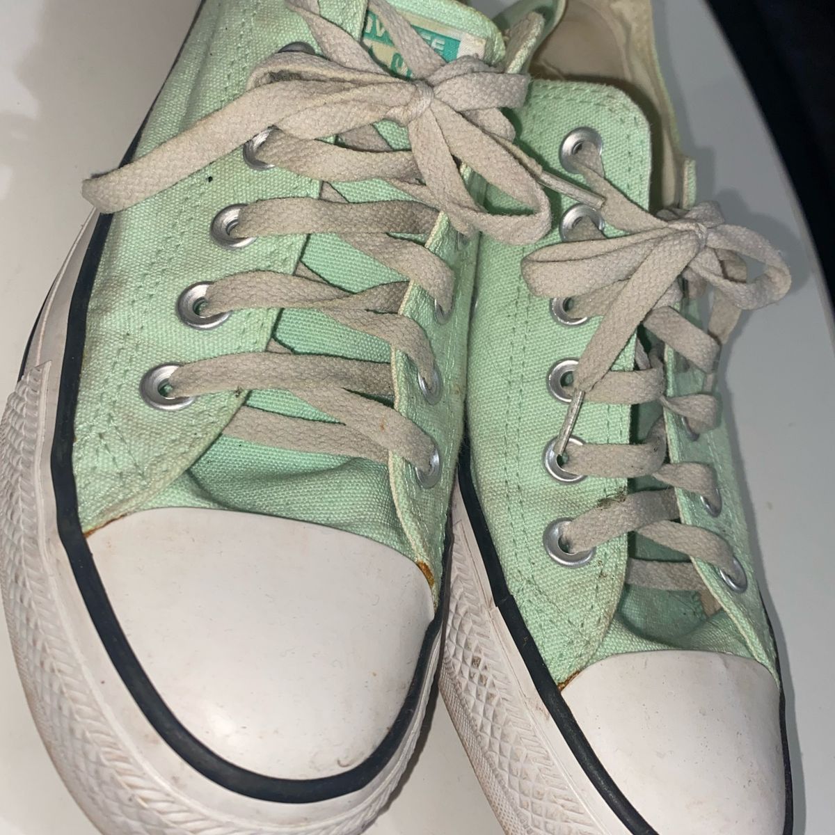 converse verde agua