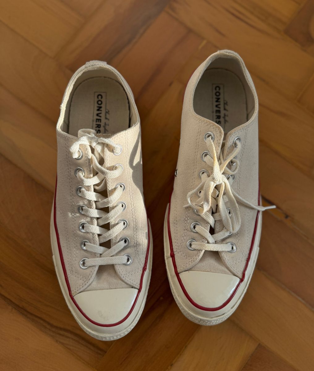 Converse Chuck 70 Vintage Bege - Tamanho 41 Bra | Converse Usado