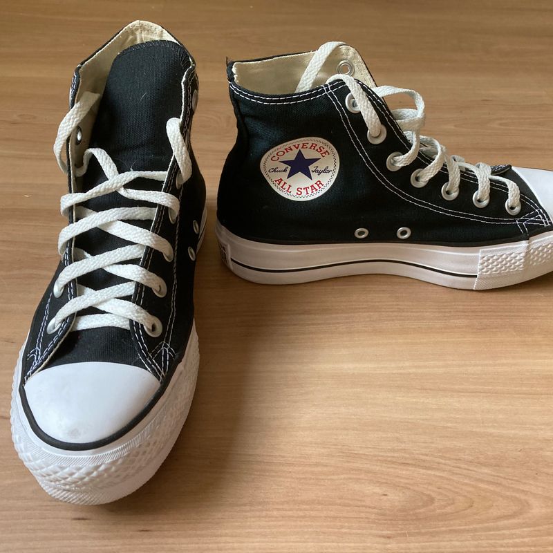 Tênis Converse Chuck Taylor All Star Platform Hi - Preto