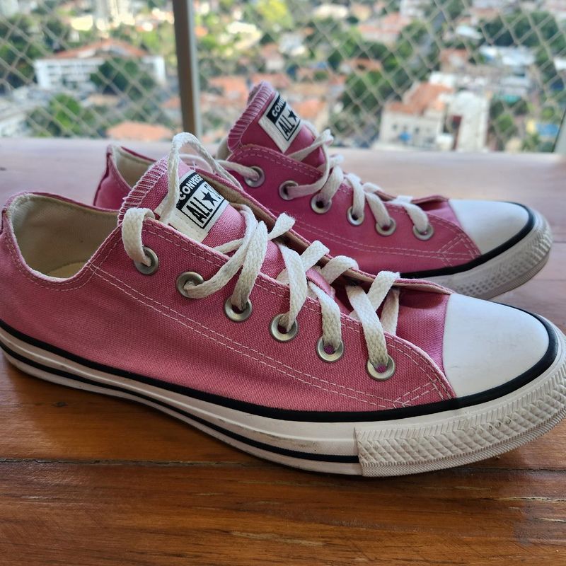 Converse Chuck Taylor All Star Rosa N. 38 Tenis Feminino Converse Usado 92268519 enjoei