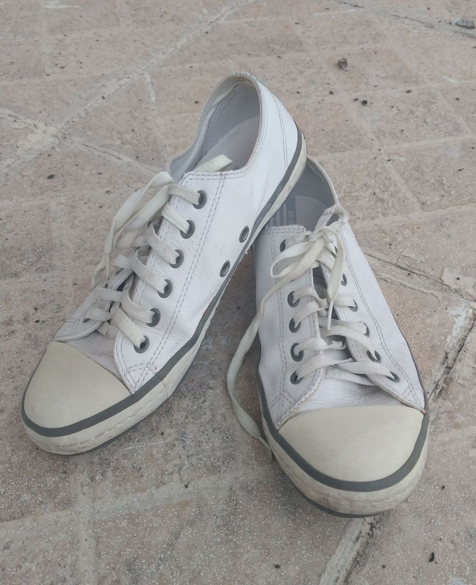 tenis converse couro masculino