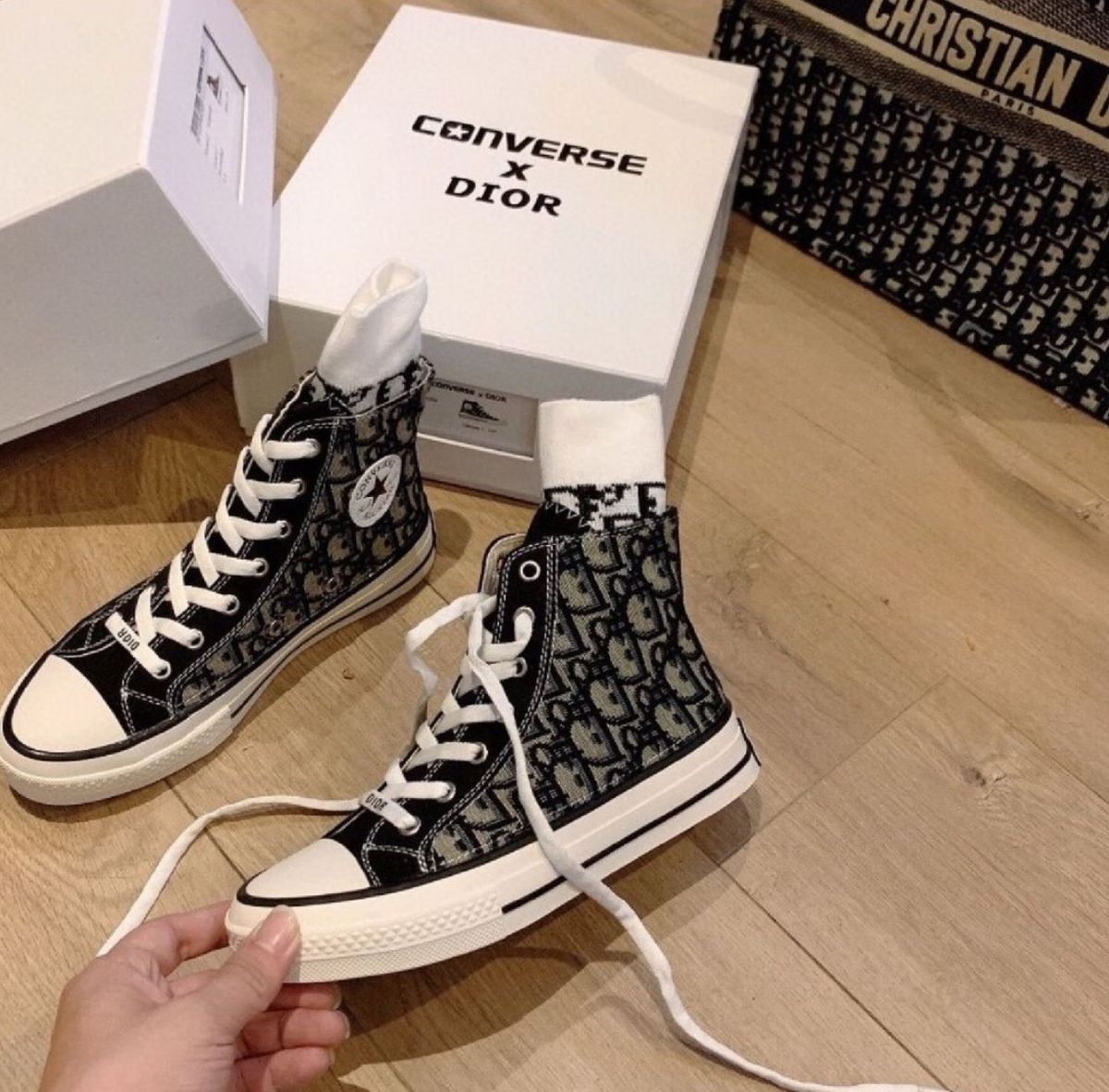 converse dior olx